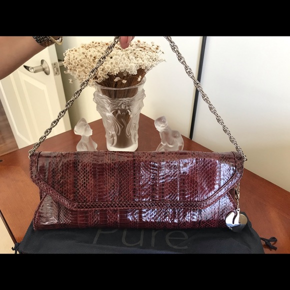 Snake skin clutch - Picture 1 of 5
